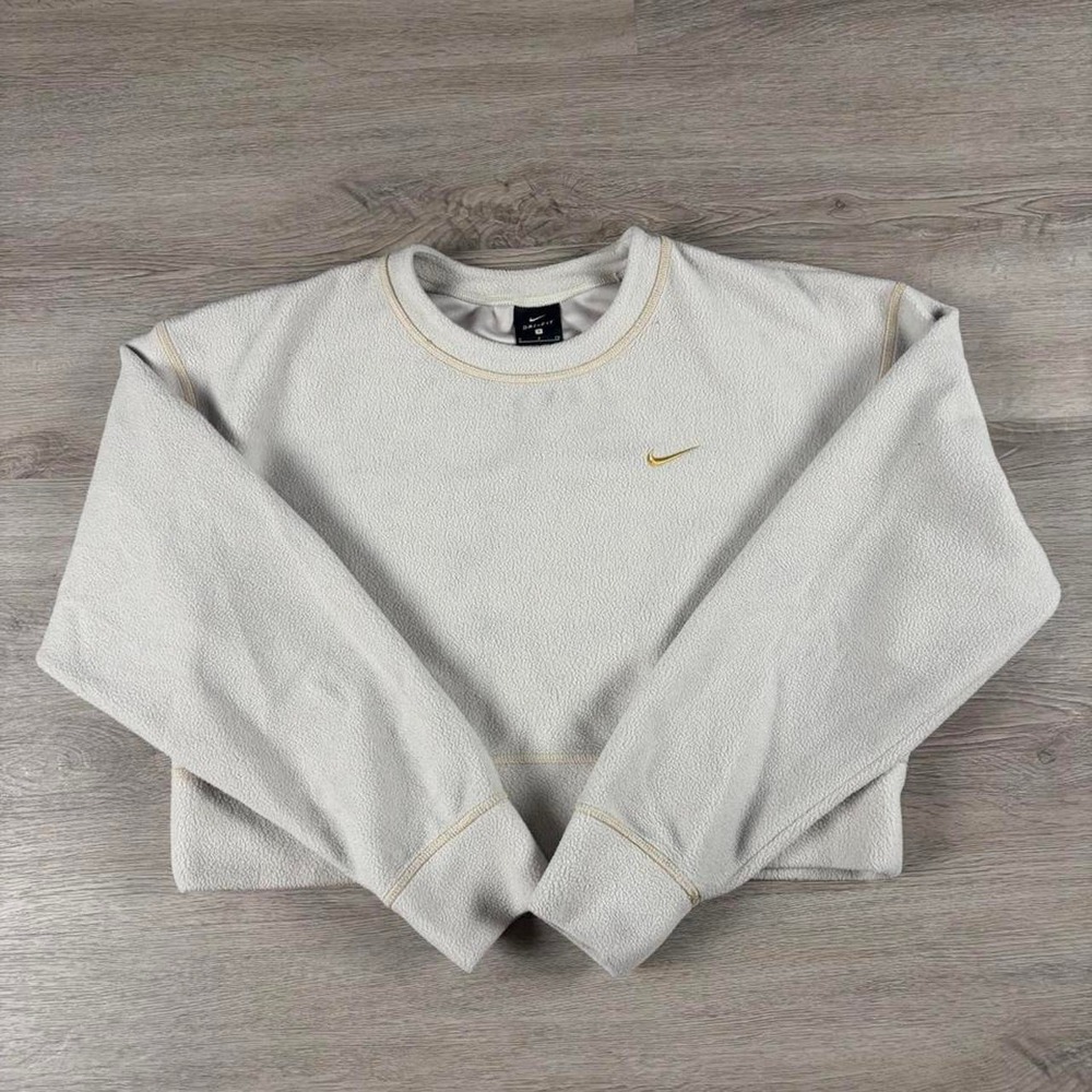 Nike Thermal Fleece Crop Sweatshirt Dri-Fit Size S